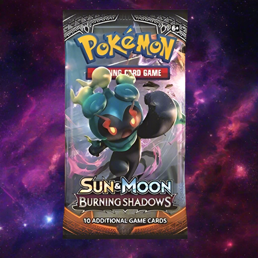 Burning shadows booster pack live rip